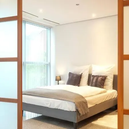 Exklusive Stadtoase Design-wohnung - Panoramablick Apartamento