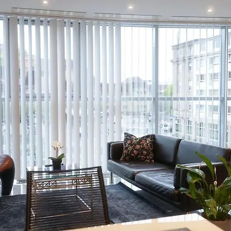 דירה Exklusive Stadtoase Design-wohnung - Panoramablick *