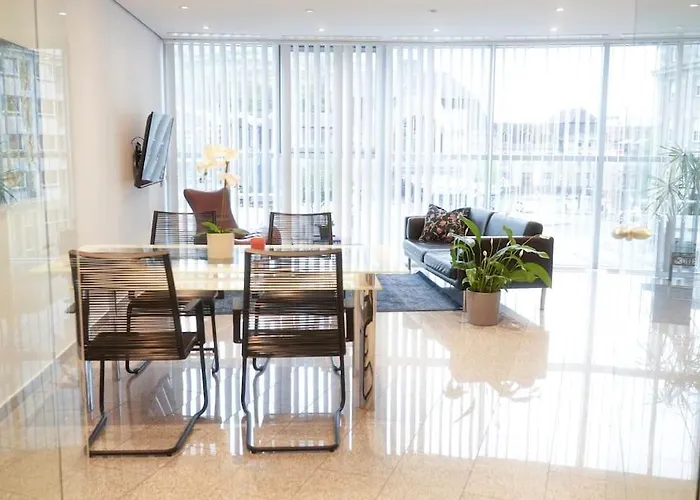 Appartement Exklusive Stadtoase Design-wohnung - Panoramablick *