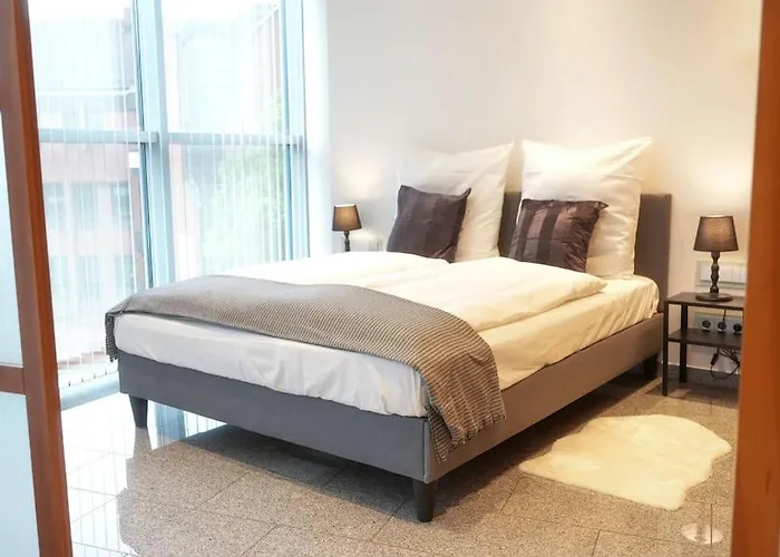 Exklusive Stadtoase Design-wohnung - Panoramablick Apartament *